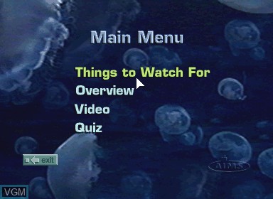 Image de l'ecran titre du jeu Aims - a first look at mammals sur Philips CD-i