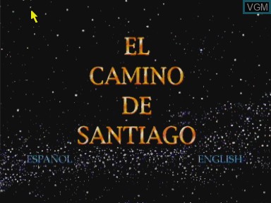 Image du menu du jeu Camino de santiago, el - la milenaria ruta de las estrellas sur Philips CD-i