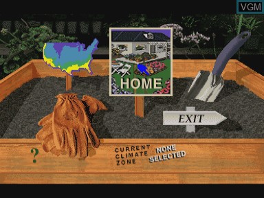 Image du menu du jeu Gardening by Choice - flowers & foliage sur Philips CD-i