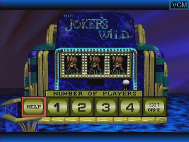 Image du menu du jeu Joker's wild!, the sur Philips CD-i