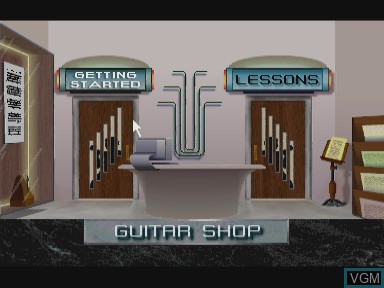 Image du menu du jeu Private lesson series - classical guitar - a beginner's guide sur Philips CD-i
