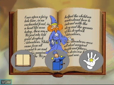 Image du menu du jeu Santa claus' mice sur Philips CD-i