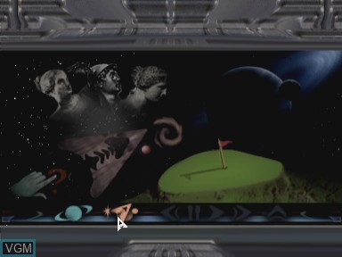 Image du menu du jeu Solar system sur Philips CD-i