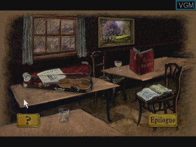 Image du menu du jeu World of impressionism, the sur Philips CD-i