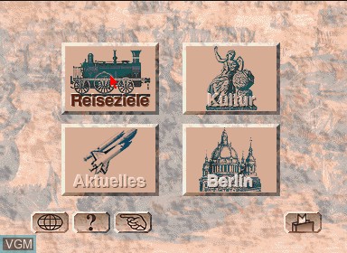 Image du menu du jeu bertelsmann universal lexikon sur Philips CD-i