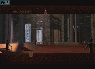 Image du menu du jeu Lost Eden sur Philips CD-i