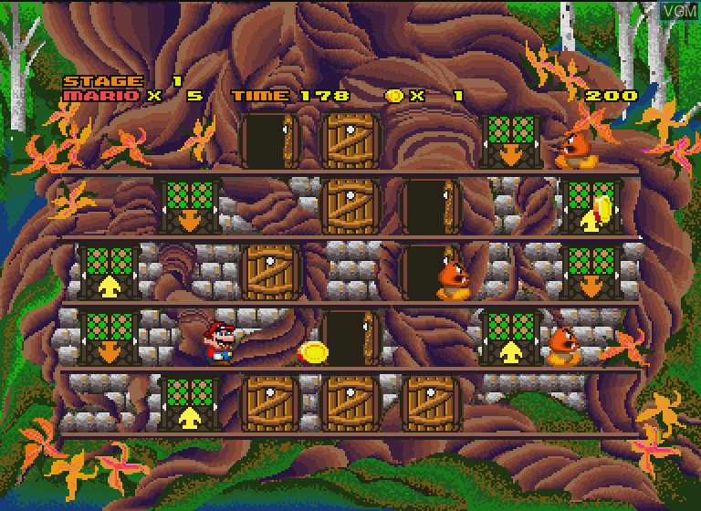 Image in-game du jeu Hotel Mario sur Philips CD-i