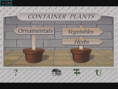 Image in-game du jeu Gardening by Choice - flowers & foliage sur Philips CD-i