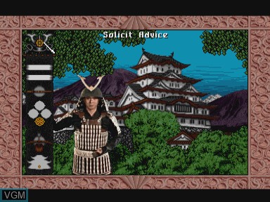 Image in-game du jeu Lords of the rising sun sur Philips CD-i