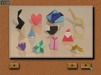Image in-game du jeu Origami sur Philips CD-i