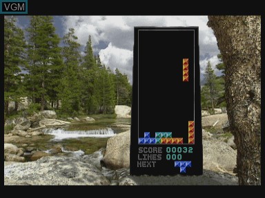 Image in-game du jeu Tetris sur Philips CD-i