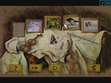 Image in-game du jeu World of impressionism, the sur Philips CD-i