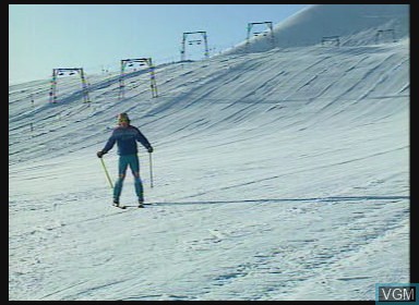 Image in-game du jeu sciamo con alberto tomba - let's go skiing with alberto tomba sur Philips CD-i