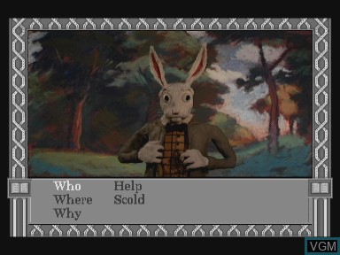 Image in-game du jeu Alice in wonderland sur Philips CD-i