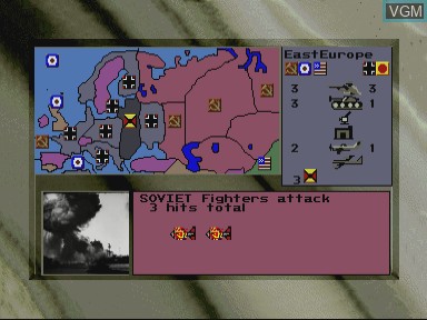 Image in-game du jeu Axis and Allies sur Philips CD-i