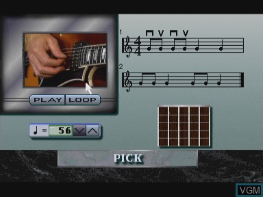 Image in-game du jeu Private lesson series - jazz guitar sur Philips CD-i