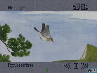 Image in-game du jeu Quel est donc cet oiseau - nature on cdi sur Philips CD-i