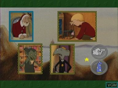 Image in-game du jeu Santa claus' mice sur Philips CD-i