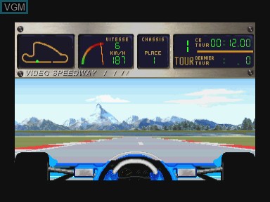 Image in-game du jeu Video speedway - the ultimate racing experience sur Philips CD-i