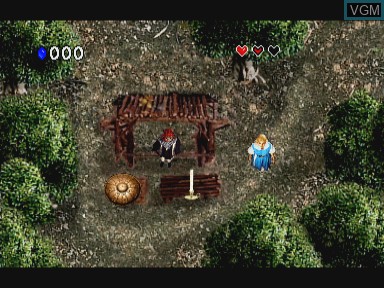 Image in-game du jeu Zelda's adventure sur Philips CD-i