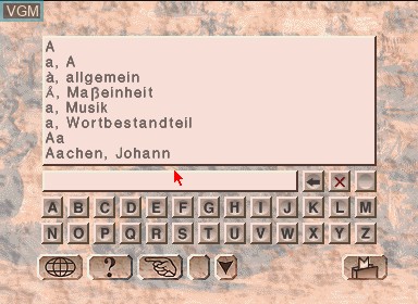 Image in-game du jeu bertelsmann universal lexikon sur Philips CD-i