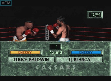 Image in-game du jeu caesars world of boxing sur Philips CD-i