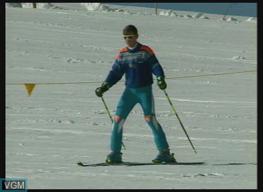 Image in-game du jeu sciamo con alberto tomba - let's go skiing with alberto tomba sur Philips CD-i