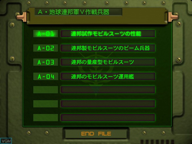 Mobile Suit Gundam Zion Dukedom Military-File