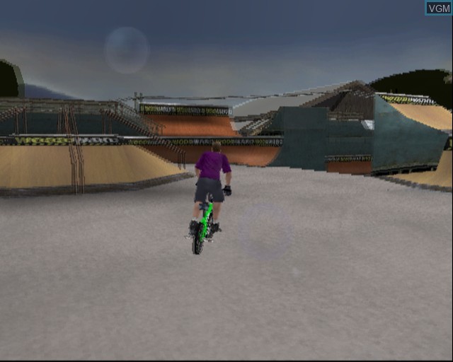 Image in-game du jeu Dave Mirra Freestyle BMX 2 sur Sony Playstation 2