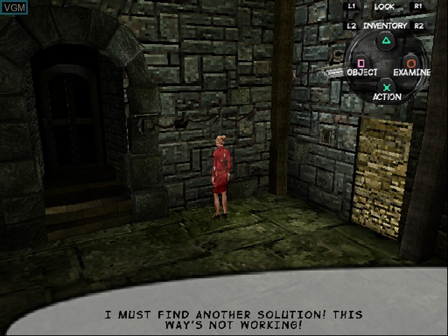 Image in-game du jeu Diabolik - The Original Sin sur Sony Playstation 2