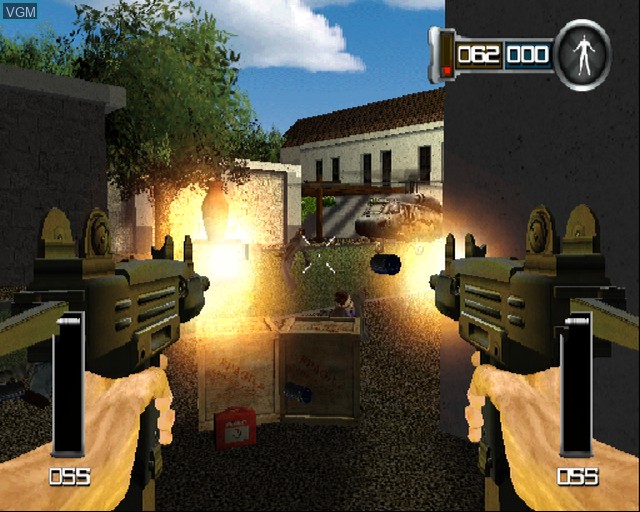 Image in-game du jeu Die Hard - Vendetta sur Sony Playstation 2