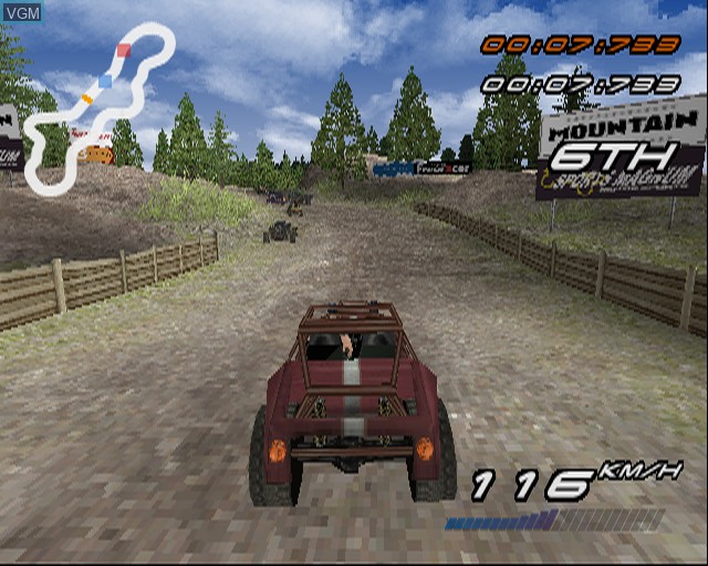 Image in-game du jeu Dirt Track Devils sur Sony Playstation 2