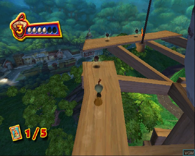 Image in-game du jeu Chicken Little sur Sony Playstation 2