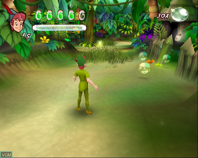 Image in-game du jeu Peter Pan - The Legend of Never-Land sur Sony Playstation 2