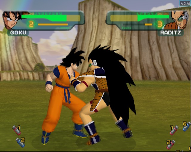 Image in-game du jeu Dragon Ball Z - Budokai sur Sony Playstation 2