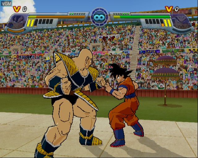 Image in-game du jeu Dragon Ball Z - Infinite World sur Sony Playstation 2