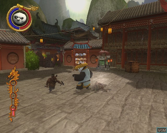 Image in-game du jeu Kung Fu Panda sur Sony Playstation 2