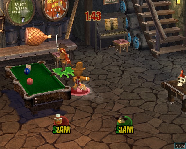 Image in-game du jeu Shrek SuperSlam sur Sony Playstation 2