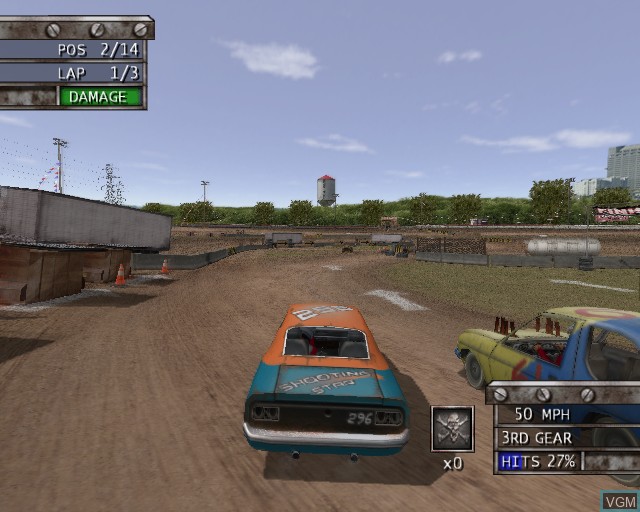 Image in-game du jeu Driven to Destruction sur Sony Playstation 2