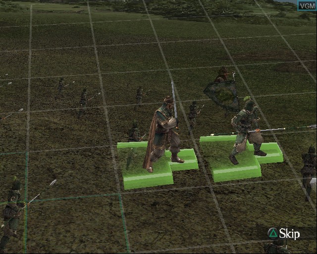 Image in-game du jeu Dynasty Tactics 2 sur Sony Playstation 2