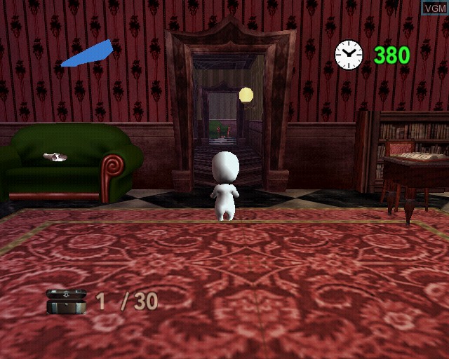 Image in-game du jeu Casper's Scare School sur Sony Playstation 2