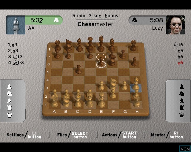 Image in-game du jeu Chessmaster sur Sony Playstation 2