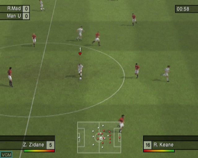 Image in-game du jeu Club Football - AC Milan sur Sony Playstation 2
