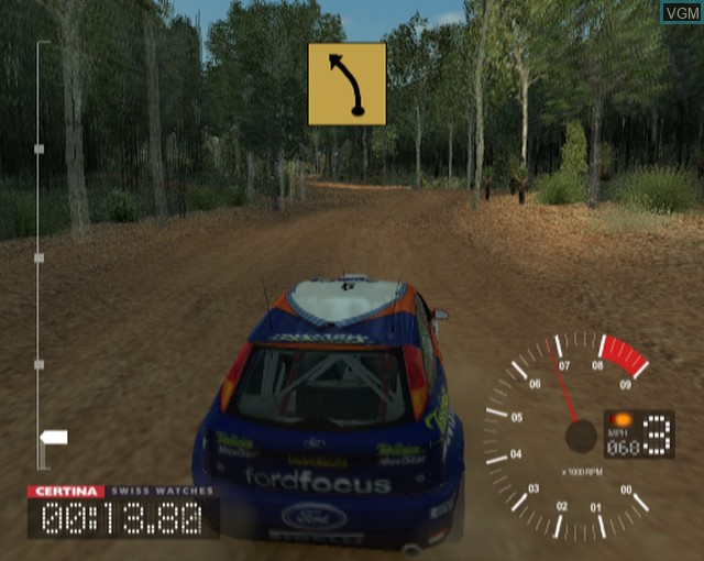 Image in-game du jeu Colin McRae Rally 3 sur Sony Playstation 2