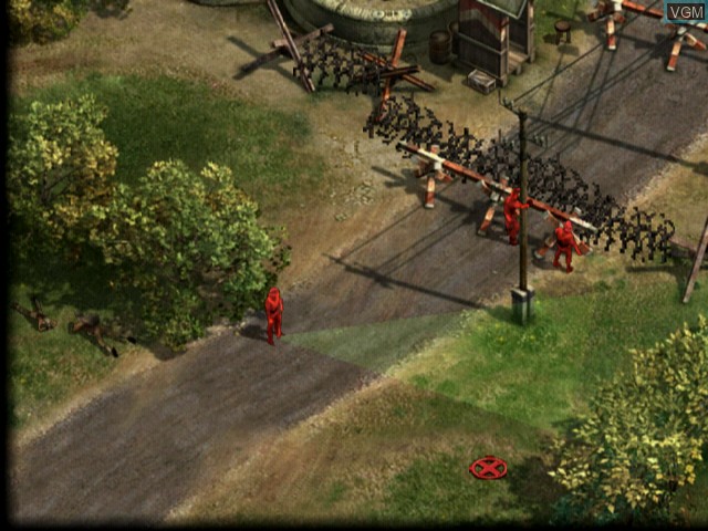 Image in-game du jeu Commandos 2 - Men of Courage sur Sony Playstation 2