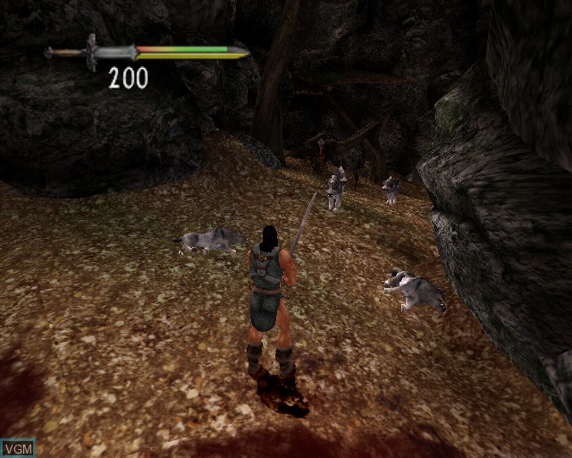 Image in-game du jeu Conan sur Sony Playstation 2