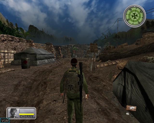 Image in-game du jeu Conflict - Vietnam sur Sony Playstation 2