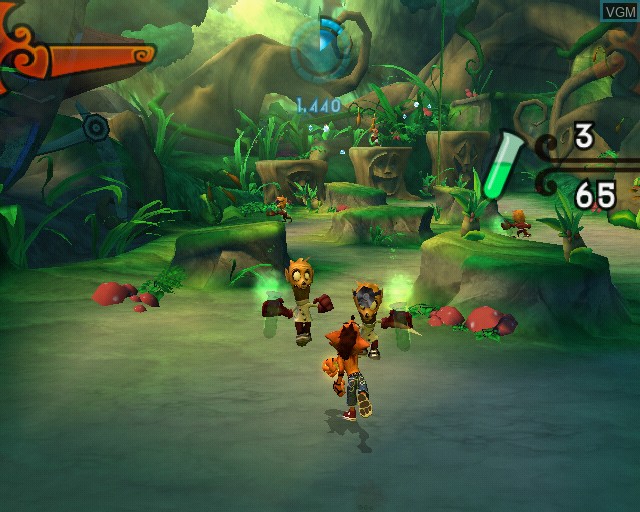 Image in-game du jeu Crash of the Titans sur Sony Playstation 2