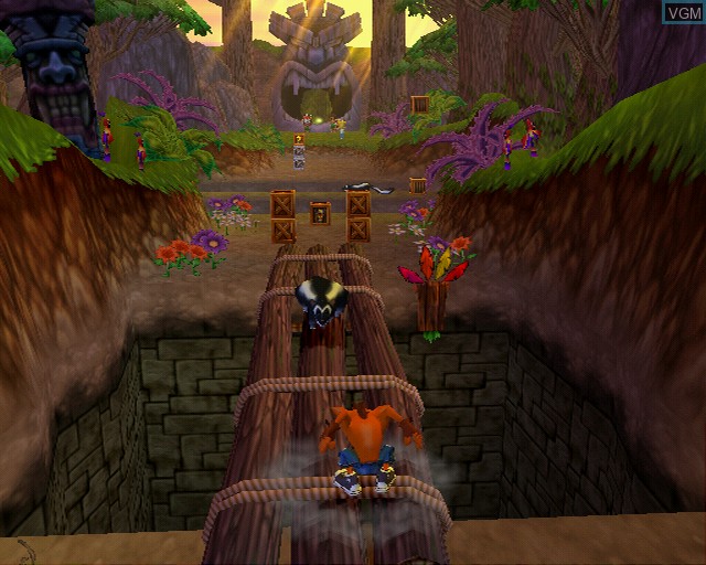 Image in-game du jeu Crash Twinsanity sur Sony Playstation 2