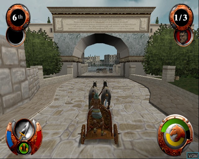 Image in-game du jeu Ben Hur - Blood of Braves sur Sony Playstation 2